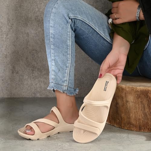 Image of DOCTOR HEALTH SUPER SOFT Women's Orthopedic Sandals And Slippers | Lightweight Anti-Skid Comfort Slides for Heel Pain Relief | Soft Cushion Sole Footwear for Everyday Use