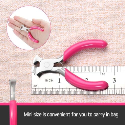 Image of 3 Inches End Cutting Pliers Mini End Nippers for Jewelry Making Mini Pliers for Jewelry Making Supplies