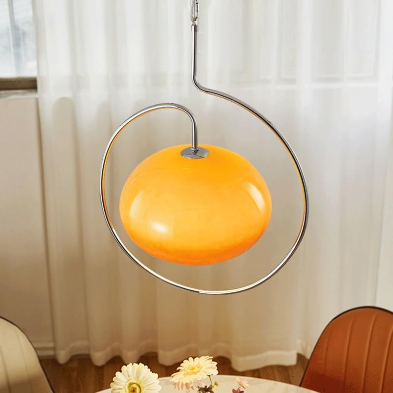 Lampadario Semplice Stile Crema, Lampadario Moderno in Vetro, Sala da Pranzo, Lampada a Sospensione Creativa, Finiture in Metallo, Lampada E27 for Cucina, Isola, Corridoio, Caffetteria, Bar, Ban