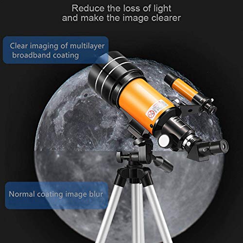 Telescopio profesional 70mm para adultos y principiantes miniatura 5