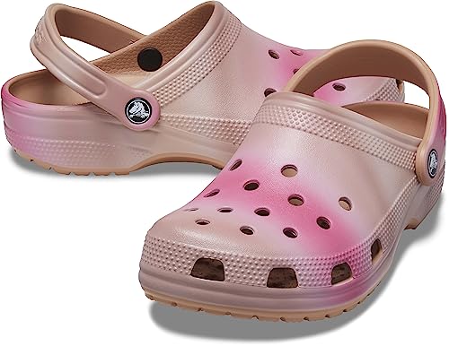 Image of Crocs Unisex-Adult Classic Marbled Tie-dye Clog