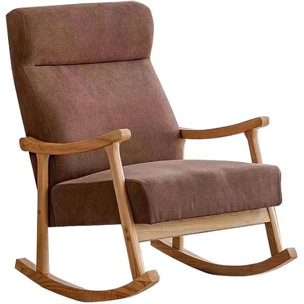 Solid Wood Rocking Chair Bead Cushion Japanese Wood Arm Chair Popular online. Suitable for home use, such as bedroom, balcony, living room etc. Can be used for reclining or sleeping, and also