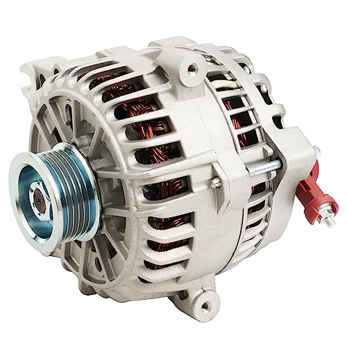 Image of PHILTOP 7795N New Alternator Fit for 1998-2002 Lincoln Town Car, 1999 Ford Crown Victoria, 1998 Mercury Grand Marquis, 135Amp High Output Alternator Replace 7795N F8AZ10346AB F8AU10300AC