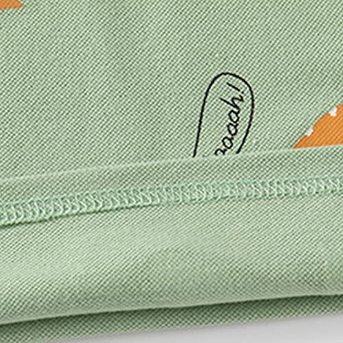 Girls Boys Short Sleeve Polo Shirt Kids Dinosaur Summer Training Workout Shirts Toddler Collar Buttons School Uniform Shirts2