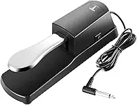Pedal Sustain Universal Lorben para Teclado Piano Eletrônico com Inversor de Polaridade GT6108