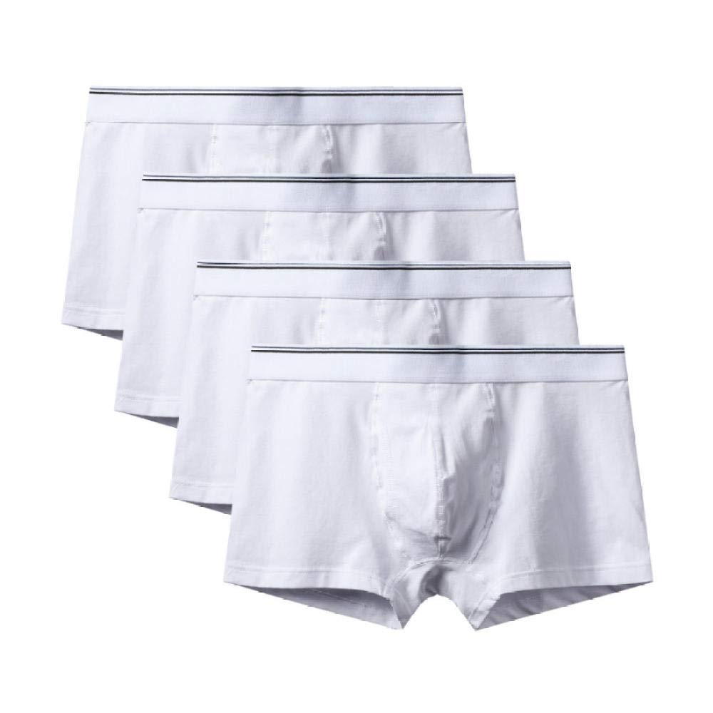 Calzoncillos De Ropa Interior para Hombres Calzoncillos Grandes Masculinos Sexy Bragas De Algodón Calzoncillos Cortos para Hombres Calzoncillos De Talla Grande Calzoncillos De Hombre (Paqu