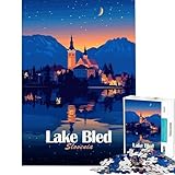 Impression HD éclatante et détails exceptionnels : Grâce à sa technologie d’impression haute résolution, ce puzzle arbore des couleurs vives et résistantes à la décoloration, ainsi que des détails nets, donnant vie à chaque motif avec une clarté saisissante. La finition mate antireflet réduit la fatigue oculaire lors des longues séances de puzzle, vous permettant de vous immerger pleinement dans sa complexité du début à la fin.