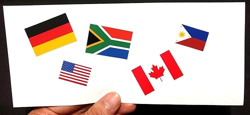 Miniatura 2 de 40 pegatinas extraíbles: bandera de Cuba: recuerdos de fiesta cubana, calcomanías