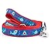 The Worthy Dog Chomp Dog Leash, Durable and Comfortable Nylon Webbing, Leashes for Walking, Fits Large Size Dogs, Blue
