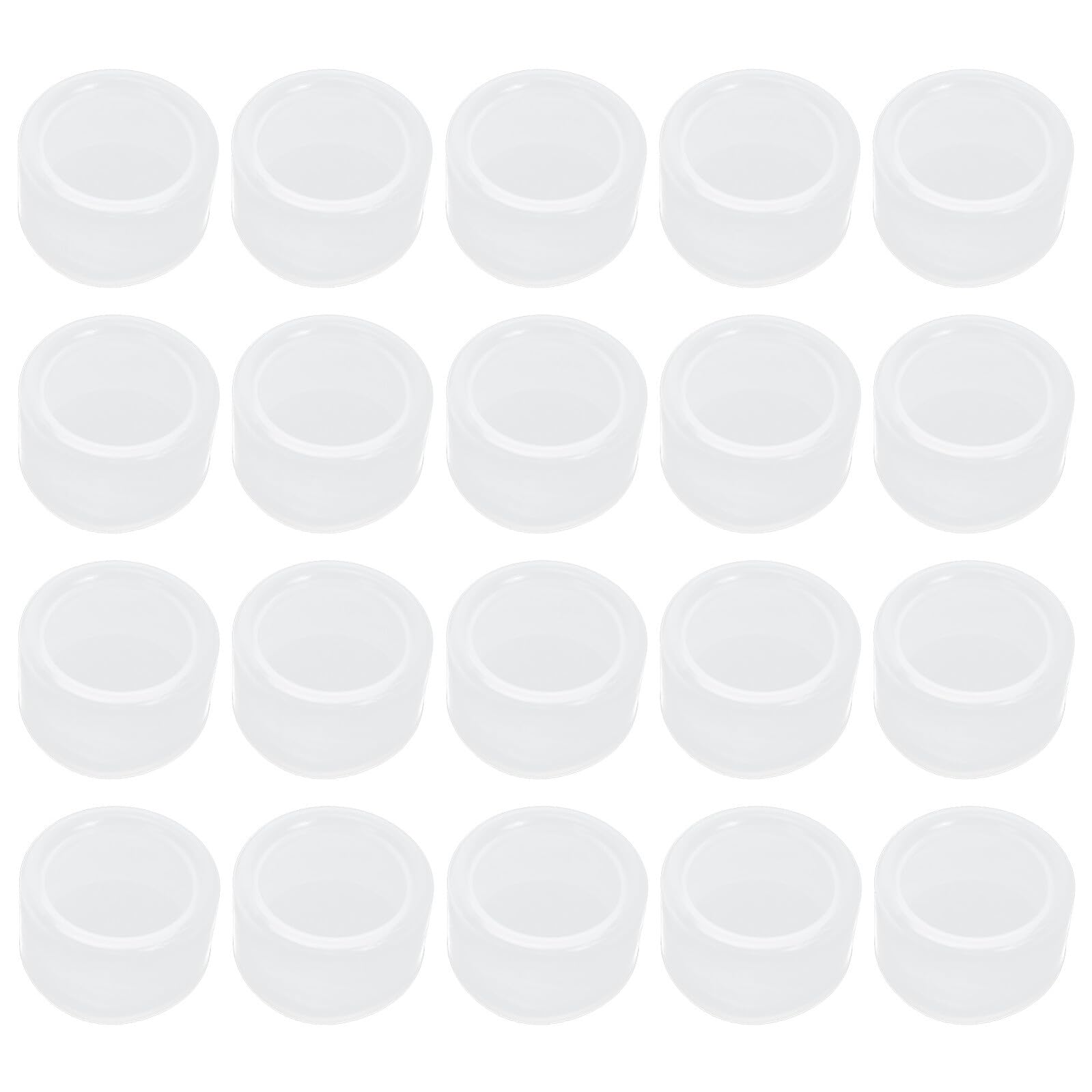Tapas protectoras de botón de 22mm en plástico blanco impermeables para interruptores 8