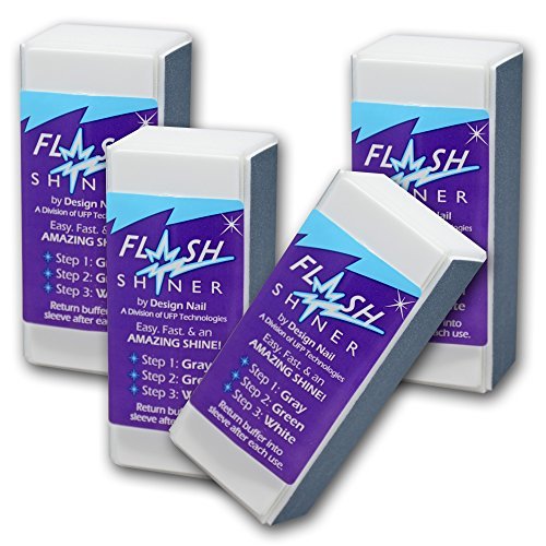 Flash Shiner Nail Buffer 4 PCS Deal by Design Nail Flash