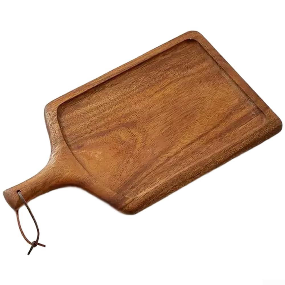 pour plateau de pour service en pour bois Massif Gravé 20x40cm(45*25*2cm)