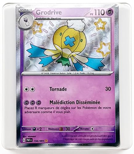 Grodrive 156/091 Chromatique Secrète Pokémon Destinées de Paldea