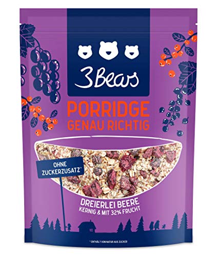 3Bears Foods Porridge Dreierlei Beere 400 g Cover