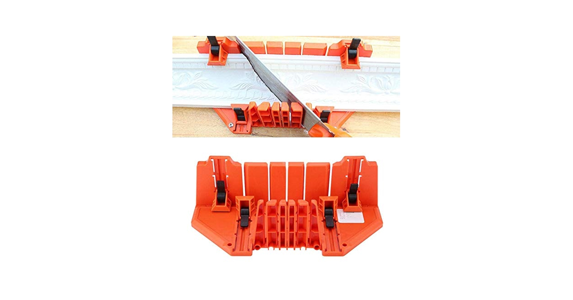 Clamping Mitre Box, 14inch Hardware Tool Saw Storage Miter