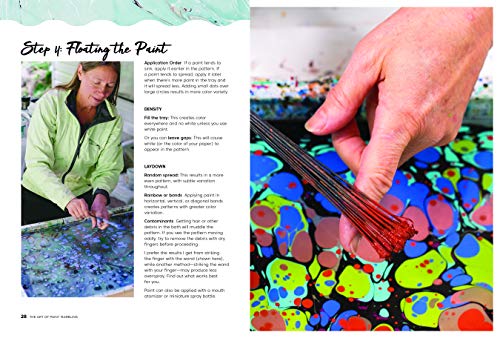 The Art of Paint Marbling: Tips, Techniques, and Step-By-Step Instructions for Creating Colorful Mar