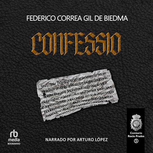Confessio Audiolibro Por Federico Correa Gil de Biedma arte de portada
