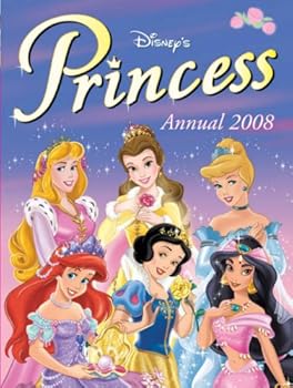 Hardcover Disney Princess Annual 2008 Book
