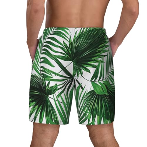 Pantalones cortos transpirables Palm Tree de secado rápido para surf y deporte 4