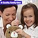 KRAFUN Teddy Bear Animal Sewing Kit for Kids Beginner My First Art & Craft, Includes Teddy Doll Stuffed Doll, Instructions & Plush Felt Materials for Learn to Sew, Embroidery, Age 7 8 9 10 11 12