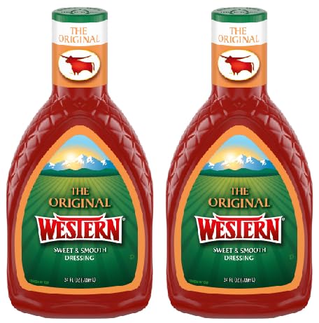The Original Western Sweet and Smooth Salad Dressing (Pack Of 2 Bottles) 24 fl. oz.