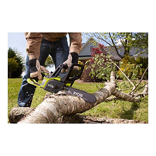 Ryobi ZRP547 ONE Plus 18V Cordless 10 in. Chainsaw with LithiumPlus Battery (Renewed)