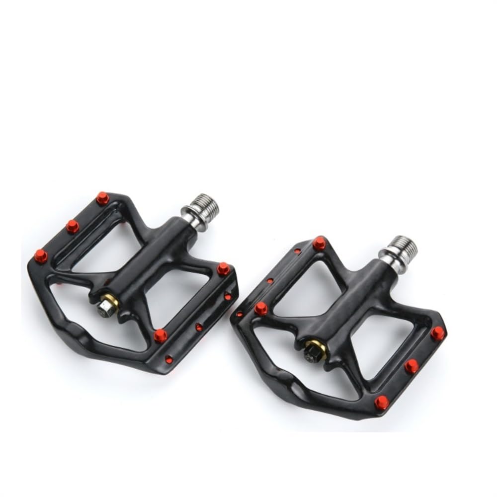 GFDSGRE Bike Pedals Ultra Light Carbon Fiber Pedals Lightweight Bicycle Platform Pedals Three Bearing Titanium Axle MTB Bicycle Road Bike Pedals Mtb Pedals