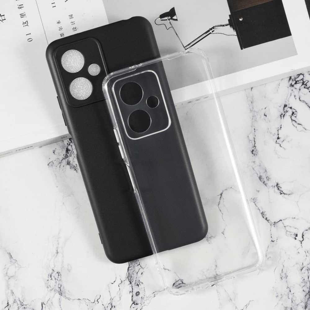 Custodia Morbida TPU Per Xiaomi Mi Max 3 - Sottile, Antigraffio E Antiscivolo (Nero)