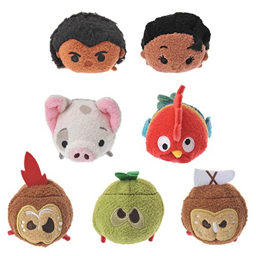Amazon.co.jp: ツムツム ぬいぐるみ モアナと伝説の海 セット TSUM