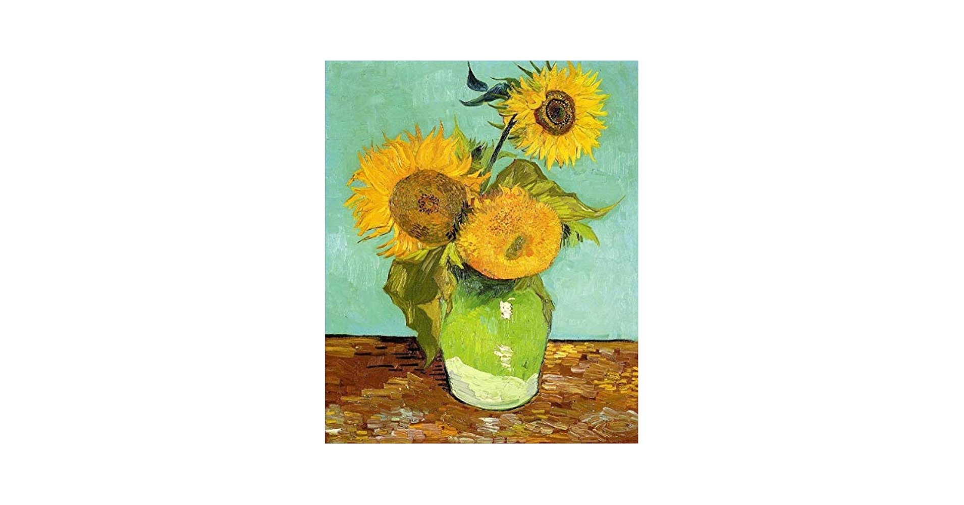 Vincent Van Gogh ゴッホ　ひまわり 油彩画 Amazon.co.jp: 18 絵画 ひまわり フィンセント・ファン・ゴッホ