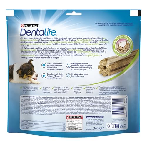 Récompense Pour Chien Medium 12 25kg Purina Dentalife Le Sachet De 15 Bâtonnets - vue 7