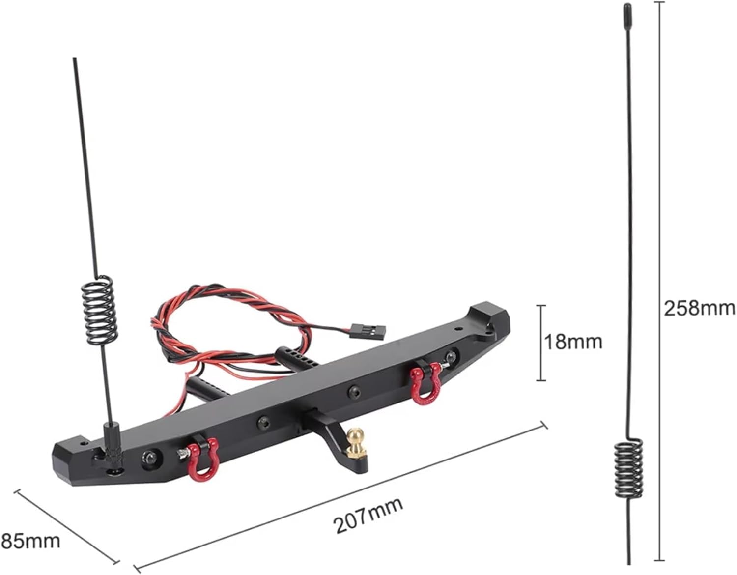 For Traxxas For TRX4 For Axial For SCX10 90046 1:10 RC クローラーカー メタル
