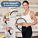 MonDAY To SunDAY Better Me Pilates Kit with Pilates Ring Air Balance Board Resistance Band,Canvas Bag Storage with Guides, Balance Ball Fitness Circle Elastic Bands for Home Gym (Tracie Silvers)