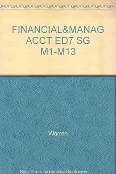 Study Guide Chpts M1-M13 Financial and Managerial Accounting