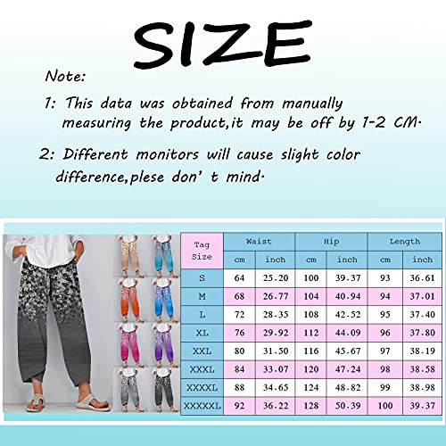 Ptolocif Linen Pants For Women Casual Summer Full Length Cargo Pants Belt Loose Yoga Trousers Summer Capris Pants For Women Blue #TOP4