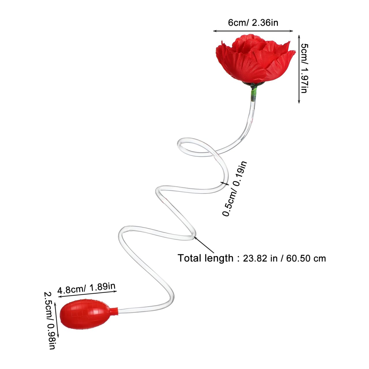 Amazon.com: Abaodam 2 Pcs Squirting Rose Prank Toy, Fake Red Rose Water  Spray Flower Corsage Pin for April Fools Day, Party Prank Props for Kids  and Adults : Toys & Games