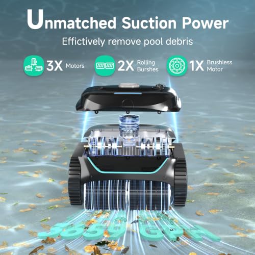 Image of Wybot C2 Cordless Pool Vacuum for Inground Pools, Pool Cleaner Robot