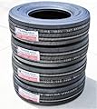 Set of 4 (FOUR) Transeagle ST Radial All Steel Heavy Duty Premium Trailer Radial Tires-ST235/80R16 235/80/16 235/80-16 129/125M Load Range G LRG 14-Ply BSW Black Side Wall