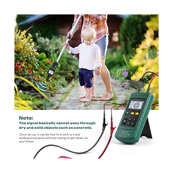 Underground Wire Locator Faults Buried in Walls or Underground