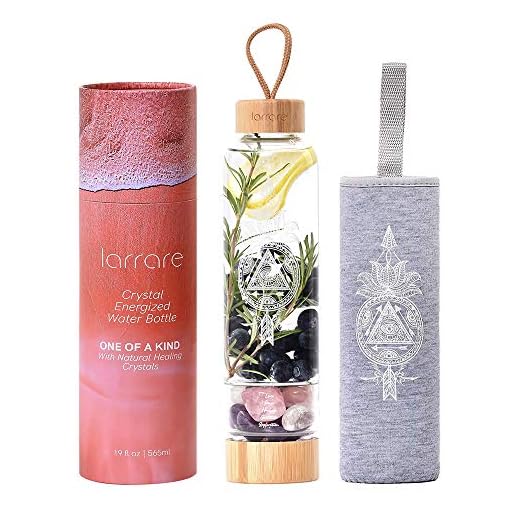 Crystal Elixir Infused Gem Water Bottle