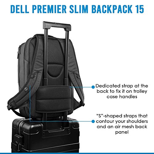Dell Premier Slim Backpack 15 - PE1520PS - for 15 inch laptops, Black, Taille Unique, Casual4