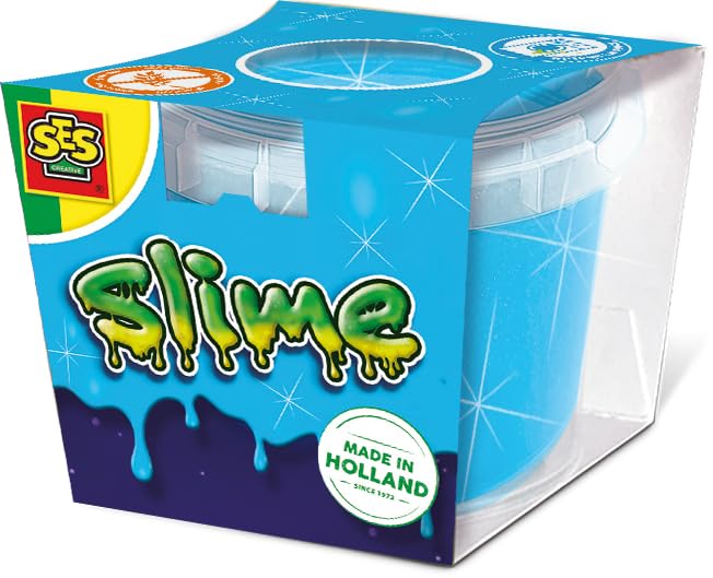 SES Creative 15043 Slime Blue Glitter 140g