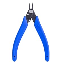 Pliers - Xuron Small Tweezer Nose Holding Blue Handle