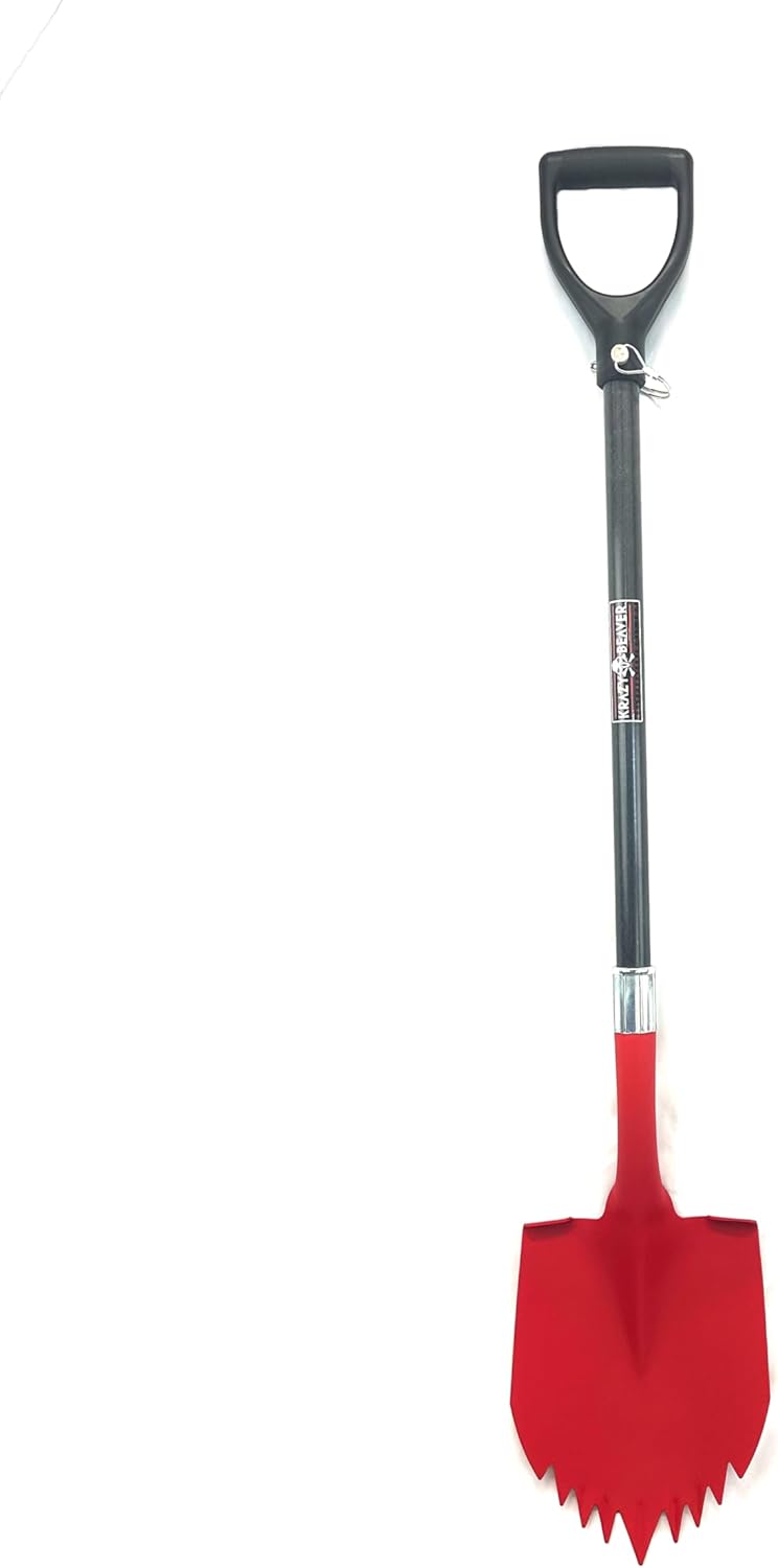 Krazy Beaver XL Shovel (27003) Red Textured Head/Black Handle