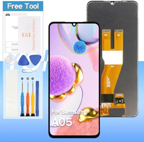 Substituição de tela para Samsung Galaxy A05 SM-A055F, SM-A055F/D...