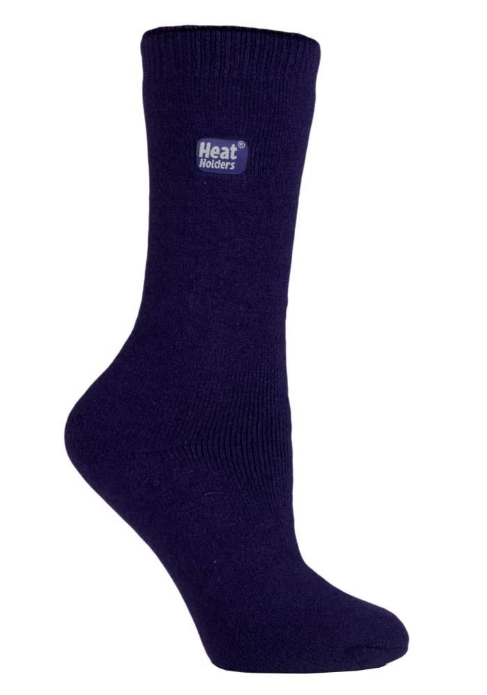 HEAT HOLDERS Ultra Lite - Womens Winter Warm Thin Lightweight Thermal Crew Socks