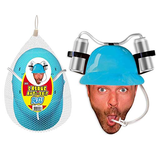 surprisez Cadeau de fête Adulte Casque Bleu Anti-Soif (x1) R/CAAS16