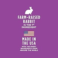 Vista 5 de Instinct Receta picada sin granos con conejo real, comida húmeda natural para gatos, tazas de 3.5 onzas (caja de 12)