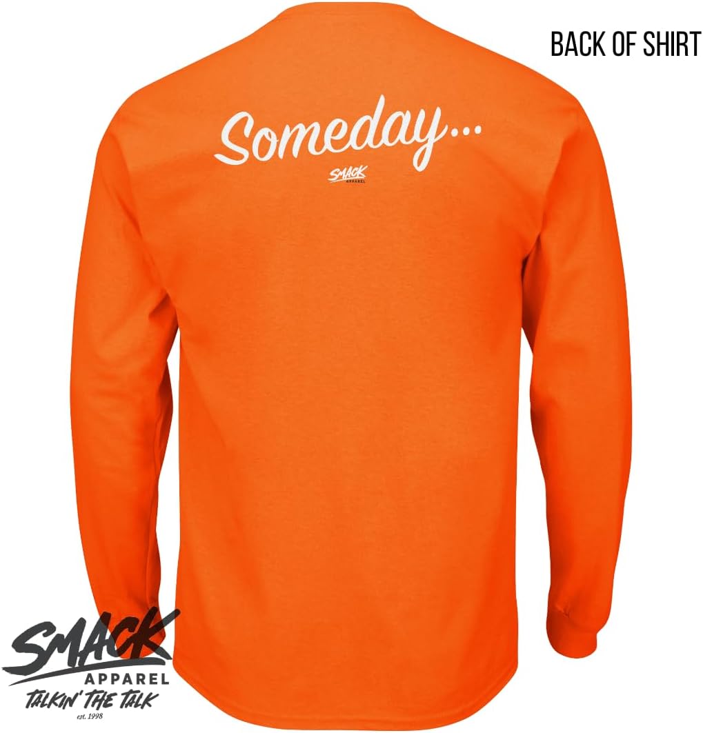 Smack Apparel Baltimore Baseball Fans. Someday.. I Wanna Party Like It’s 1983 Orange T-Shirt (Sm-5x)