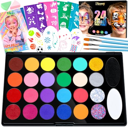 Klee Naturals Luna Star Naturals Klee Kids Deluxe Play Makeup Kit. Gentle and Non-Toxic. Made in USA. (Pink Bubble Fairy)